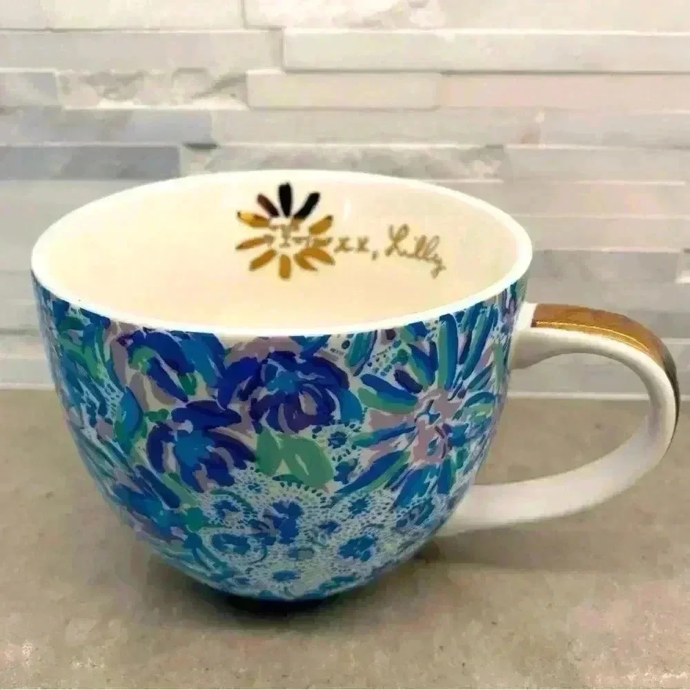 Lilly Pulitzer Lion Around Mug Set (2)